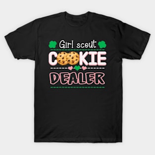 Cookie Dealer Scout for Girls Funny Scouting Family Matching T-Shirt